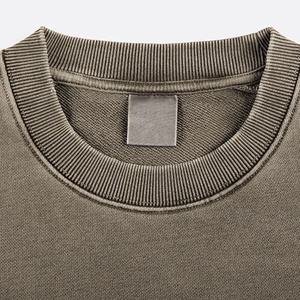 Sudaderas con Capucha de Felpa de Algodón Grueso, Diseño Personalizado, Impresión Puff, Bordado 3D, Cuello Redondo, Antiarrugas, para Mujer - Product Image 5