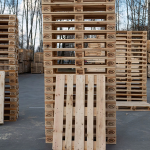 Palette en acier recyclé robuste et durable Euro EPAL double face 1200x800 - Product Image 1