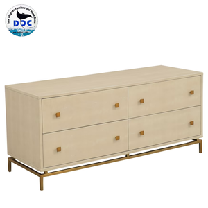 Manufacturer Contemporary Dresser 3 <b>Drawer</b> Dressers For Bedroom Furniture Nightstands <b>Wooden</b> Solid Wood Dresser Faux Shareen - Product Image 2