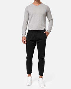 Sweat-shirt à manches longues uni en coton 100% 350 GSM avec logo personnalisé en vente chaude pour hommes - Product Image 3