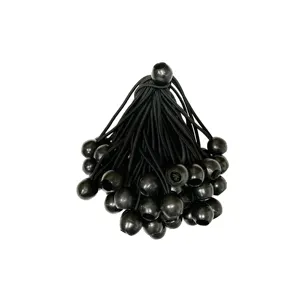 Bestseller 6 Inch Bal Bungee Koord Met Elastische String Latex Bungee Koorden Voor Vastbinden Dekzeil Luifel Tent