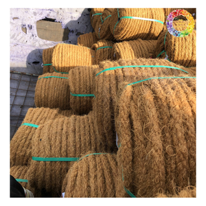 Corde en fibre de coco faite à la main vietnamienne 15 pieds/corde en fibre de coco faite à la main naturelle/corde en fibre de coco agricole à vendre - Product Image 2