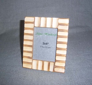 Marco de Fotos Clásico de Calidad de Exportación con Incrustaciones de Hueso y Resina, Latón y Madera, Decoración para el Hogar, Sala de Estar, Artículos de Regalo - Product Image 4