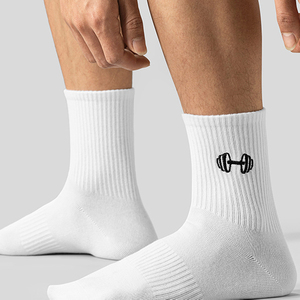 Wholesale <b>Men's</b> High Quality Multi-color <b>Fleece</b> Dress <b>Socks</b> Custom Knit Terry Breathable Snagging Resistance Hip-hop Bottom - Product Image 6