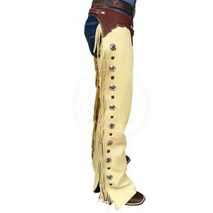 Chaps complets d'équitation confortables et légers avec logo personnalisé OEM Chaps d'équitation complets - Product Image 2