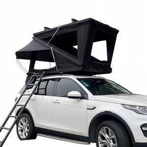 <span class=keywords><strong>Tente</strong></span> <span class=keywords><strong>de</strong></span> <span class=keywords><strong>toit</strong></span> <span class=keywords><strong>de</strong></span> voiture en tissu Oxford imperméable noir à coque rigide en aluminium en forme <span class=keywords><strong>de</strong></span> Z, <span class=keywords><strong>tente</strong></span> <span class=keywords><strong>de</strong></span> camping <span class=keywords><strong>de</strong></span> grande capacité - Product Image 2