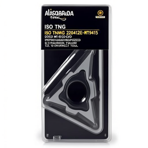 ISO TNMG 220412E-MT9415 D. 5.16mm MT-CVD Inserto de Torneado Indexable Recubierto, Paquete de 10 para Herramienta de Torneado - Product Image 2
