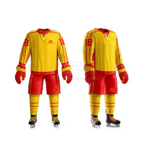 Uniforme de hockey sur glace professionnel uniforme de hockey sur glace d'entraînement de haute qualité vêtements pour hommes uniforme de hockey sur glace - Product Image 5