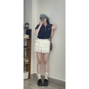 Camiseta de Mujer Más Vendida, Talla Grande, Corte Ajustado, Cuello en V, con Botones, Cintura Alta, para Todas las Temporadas, 65% Algodón/35% Poliéster, Calidad Premium, Vietnam - Product Image 4