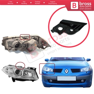 ขายึดไฟหน้า BHL13 สำหรับซ่อมแซม ด้านขวา สำหรับรถยนต์ Megane MK2 ปี 2002-2008 รุ่น 7701063220 - Product Image 5