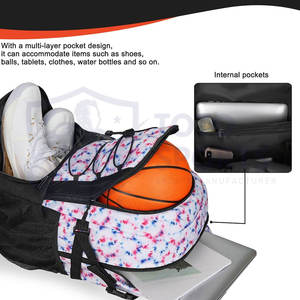 Bolsa de Baloncesto Deportiva Cómoda, Superventas, del Mejor Proveedor, Suave, Transpirable, Ligera, con Logotipo Personalizado Impreso - Product Image 5