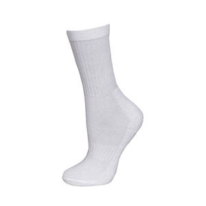 Chaussettes de sport Crew pour hommes de haute qualité sur mesure nouveau design antidérapant couleur unie Spandex/Nylon antibactérien écologique - Product Image 6