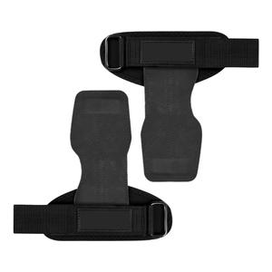 Poignées de musculation en néoprène rembourrées, en cuir véritable, personnalisables, pour la musculation, vente en gros - Product Image 1