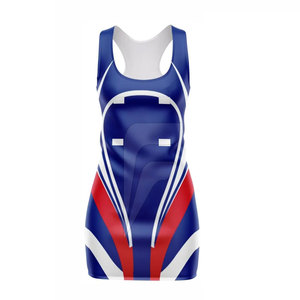 Maillot de netball pour femmes fabriqué en usine, meilleur prix, vêtements d'équipe personnalisés, léger, 100% polyester, séchage rapide, respirant, haute qualité - Product Image 2