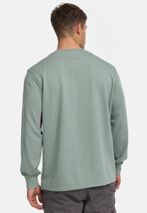 เสื้อสเวตเตอร์คล้องคอผ้าฝ้ายแบบสวมหัวมีฮู้ดสำหรับผู้ชายเสื้อสเวตเตอร์โชว์ไหล่แบบไม่มีรอยพิมพ์โลโก้แบบกำหนดเองได้100% - Product Image 4