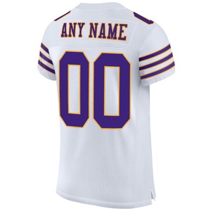 Vêtements de sport Offre Spéciale maille personnalisée polyester vêtements de football par sublimation tissu respirant évacuant l'humidité maillot de football américain - Product Image 6
