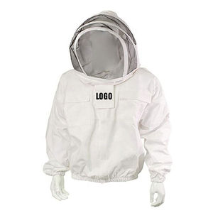 Chaqueta de Apicultura Ligera Blanca de Seguridad Activa, Nivel de Protección D Contra Incendios, Traje de Apicultor a Prueba de Picaduras - Product Image 5