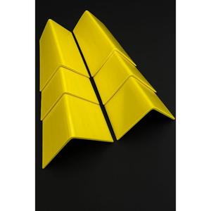 Perfil de Esquina de Extrusión en Forma de L de PVC de Alta Calidad para Protección de Bordes de Paredes y Decoración de Construcción, Disponible para Venta al por Mayor - Product Image 1