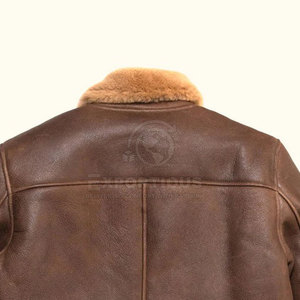 Venta al por mayor Chaqueta de invierno para hombres Uso al aire libre Chaqueta de piel de cuero Nueva llegada Chaquetas de piel de cuero - Product Image 6