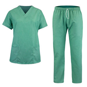 Uniforme d'infirmière de haute qualité pour femmes, en coton mélangé tissé, blouses médicales élégantes pour l'hôpital - Product Image 2