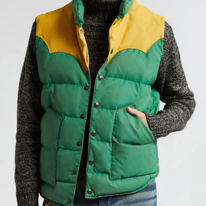 High Street Men <b>Puffer</b> Vest And Waistcoat Breathable Vest Coat Suitable Outdoor Men <b>Puffer</b> Vest With OEM service - Product Image 5