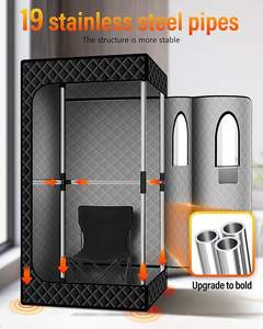 <span class=keywords><strong>Sauna</strong></span> Portátil de Infrarrojos Lejanos para Interiores, Tienda de <span class=keywords><strong>Sauna</strong></span> de Vapor Seco, <span class=keywords><strong>Sauna</strong></span> Plegable Individual de Infrarrojos, <span class=keywords><strong>Sauna</strong></span> Seca y Húmeda para el Hogar - Product Image 3
