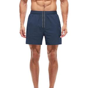 Pantalones cortos de malla atléticos personalizados con forro de compresión bolsillo para teléfono estilo deportivo para entrenamiento deportes Fitness gimnasio correr Jogging - Product Image 4