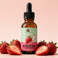 Privélabel Populaire Geur Zoete Aardbei Geurolie voor Kaarsen, Diffusers, Badzout en Zeepmaken