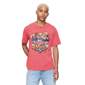 T-shirt en jersey tricoté décontracté pour homme grande taille, style hip-hop oversize et court, respirant et écologique - Product Image 1
