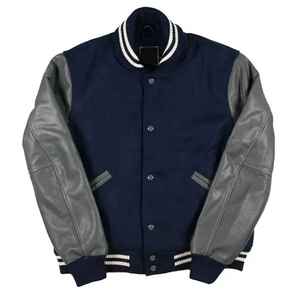 แจ็กเก็ตเบสบอลผ้าฟลีซผ้าฝ้ายสำหรับผู้ชายเสื้อไม่มีฮู้ดตัวอักษรไม่มี2025ใหม่ออกแบบได้ตามต้องการสำหรับใช้ในฤดูหนาว - Product Image 1