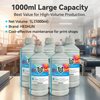 HESHUN 1000ml Solution d'entretien liquide hydratante pour tête d'impression XP600 I3200 Solution de nettoyage liquide Dtf pour protection de la tête d'impression