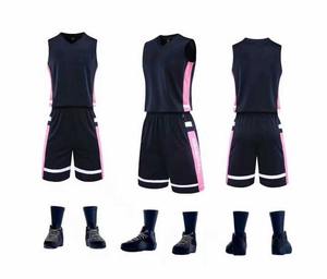 2025 maillots de basket-ball pour hommes réversibles purs personnalisés uniformes d'équipe sportive imprimés respirants basket-ball uni réversible OEM - Product Image 6