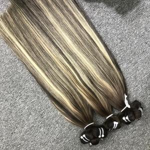 Remy VIP Hair Colorful Piano Pre-Bonded Bundles Extensiones de cabello humano alineadas con cutícula Fábrica Precio al por mayor - Product Image 2