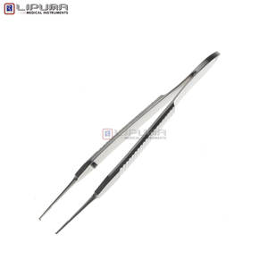 Pinzas Iris BONN con Pasador de 7.0 cm, Instrumentos Médicos Quirúrgicos Oftálmicos, Microcirugía, Manipulación de Tejidos Finos, Acero Inoxidable - Product Image 3