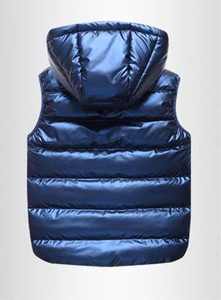 Chaleco acolchado de alta calidad transpirable acolchado invierno cálido espesar chalecos acolchados sin mangas con capucha desmontable chalecos hinchados OEM - Product Image 3