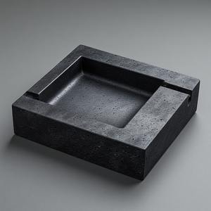 Artistic Metal <b>Cigar</b> Ashtray-Eco-Friendly Durable Modern Design for Style-Conscious Users Balancing Beauty Strength Daily - Product Image 5