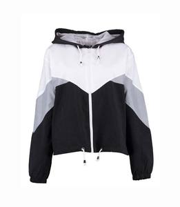 Chaqueta Cortavientos con Capucha para Mujer, Transpirable, de la Mejor Calidad, Talla Grande, Ropa Deportiva Informal, Impermeable - Product Image 1