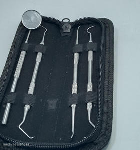 Explorador Dental Manual de Acero Inoxidable SERGLAB para Limpieza de Dientes, Uso Doméstico - Product Image 4