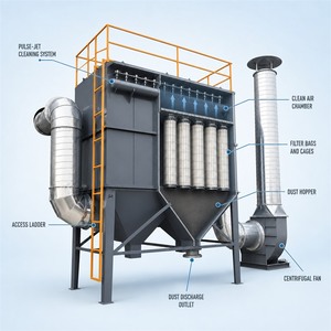 เครื่องกรองฝุ่นแบบถุงสำหรับระบบ HVAC - Product Image 4