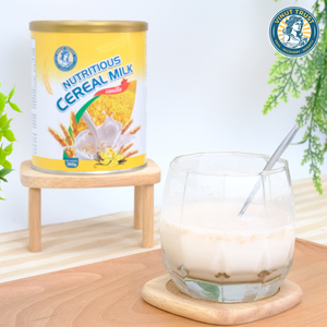 ข้าวโอ๊ตบดปรุงรสวานิลลาขนาด400กรัมการเปรียบเทียบแบบผงครีมนมผงผสมธัญพืชอาหารเช้าแบบส่วนตัว - Product Image 6