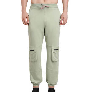 Pantalones Deportivos Casuales Urbanos para Hombre, de Algodón y Elastano, Cintura Elástica, Corte Holgado, Uso Diario, Moda, OEM, ODM - Product Image 1