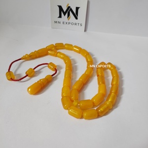 Tasbih musulman fait à la main en résine, artisanat en résine - Product Image 3