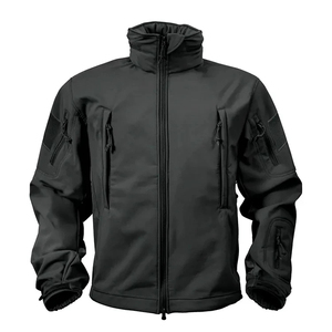 Veste Softshell en toile imperméable, coupe-vent et respirante de haute qualité pour homme, vêtements d'extérieur d'hiver - Product Image 4