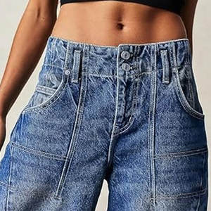 Shorts surdimensionnés pour femmes sur mesure Meilleurs shorts surdimensionnés pour femmes Nouveau design Shorts surdimensionnés pour femmes - Product Image 4