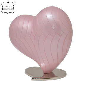 Wholesale Customized Cremation Urns Best Quality Metal Wood Brass Heart Urns <b>for</b> Adult & <b>Pet</b> <b>Ashes</b> Grave Use - Product Image 3
