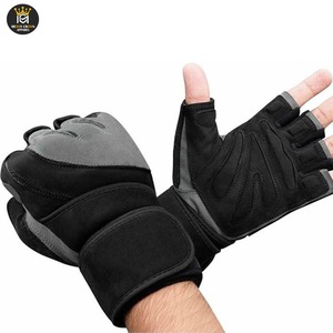 Guantes de gimnasio de moda únicos de alta calidad OEM Material de cuero de mejor venta fabricado en Pakistán - Product Image 2