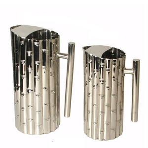 Jarra de agua potable decorativa para mesa de cena, servidor de almacenamiento de agua, diseño hecho a mano, jarra de agua aislada para beber - Product Image 3