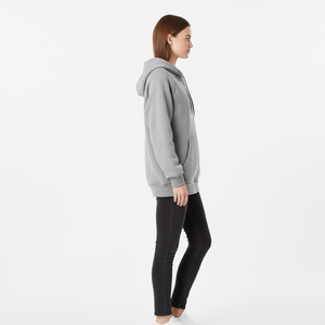 Sudadera con capucha con cremallera para deportes de invierno para mujer 100% algodón OEM hecho a medida gimnasio entrenamiento Fitness moda Casual Streetwear prendas de vestir exteriores - Product Image 3