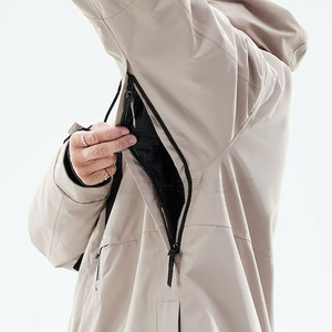 เสื้อแจ็คเก็ตสกีและสโนว์สำหรับผู้ชาย น้ำหนักเบา ฤดูหนาว ปี 2024 คอตั้ง ผ้าโพลีเอสเตอร์ 100% สไตล์ไฮสตรีท สำหรับผู้ใหญ่ - Product Image 3