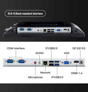 Registratore di Cassa POS All-in-One a Doppio Schermo, Core I3-4005U, 8GB RAM, 256GB SSD, Android 10, Touch Capacitivo a 10 Dita - Product Image 6
